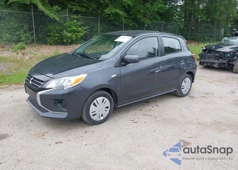 2024 Mitsubishi Mirage Es/Le from USA, damaged, VIN ML32AUHJ5RH018781